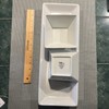 Pampered Chef Simple Additions Set of 2 White Square Bowls And Rectangle Serving gallery