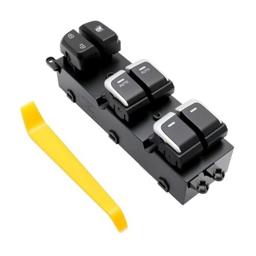 Window Door Power Switch w/Electroplating Front/Left Driver Side Compatible gallery
