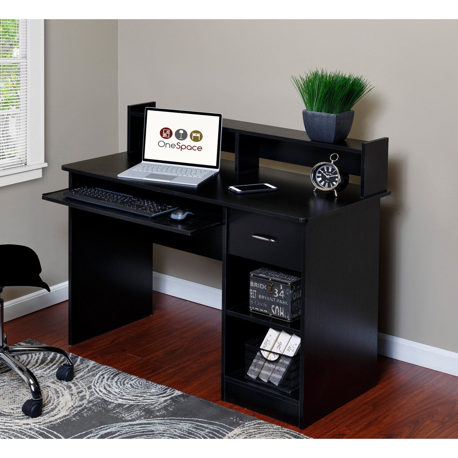 Computer Desk Writing Table Home Office Corner Laptop Study Table With Drawer gallery