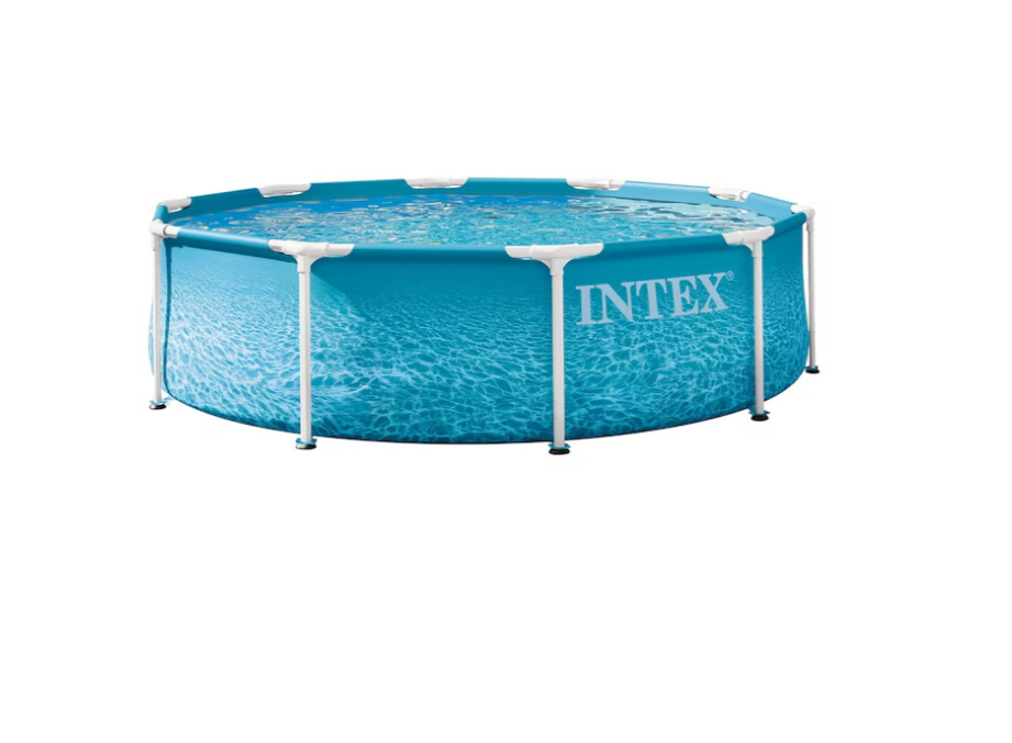 Intex 28206EP 10Ft X 30In Beachside Metal Frame Above Ground Pool Pool Only gallery