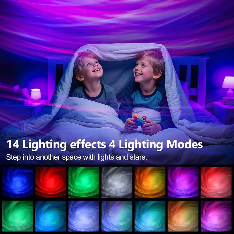 The Largest Coverage Area Galaxy Lights Projector 2.0 Star Projector Remote gallery