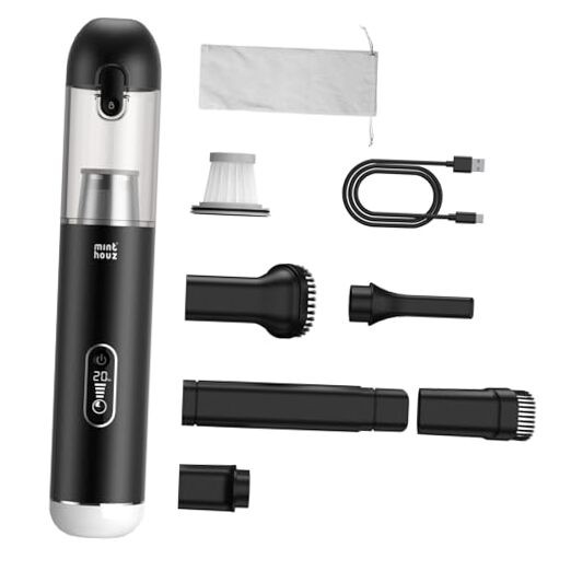 Car Vacuum Portable Cordless - 20000PA High Power Handheld Vacuum with LED gallery