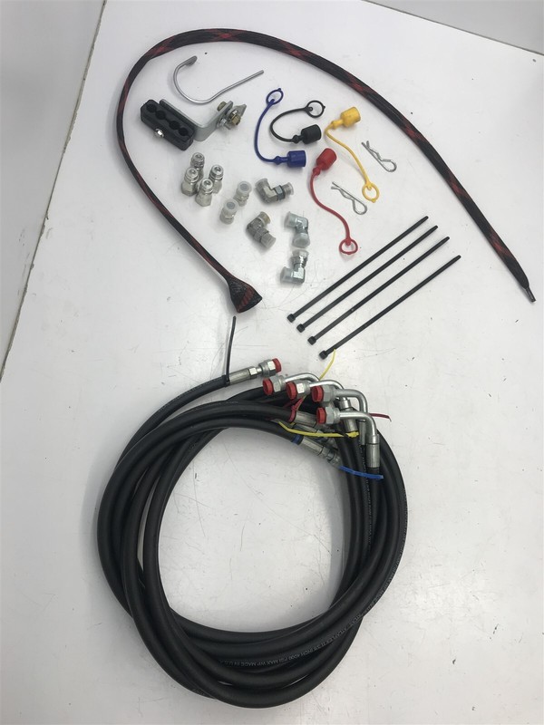 JOHN DEERE MID MOUNT LOADER COUPLER HOSE KIT BW15637 5076E 5082E 5090E gallery