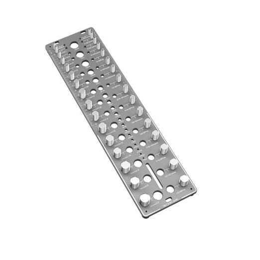 51-in-1 Bolt Size Finder & Thread Checker, 32 Metric & 32 SAE Nut and Bolt gallery