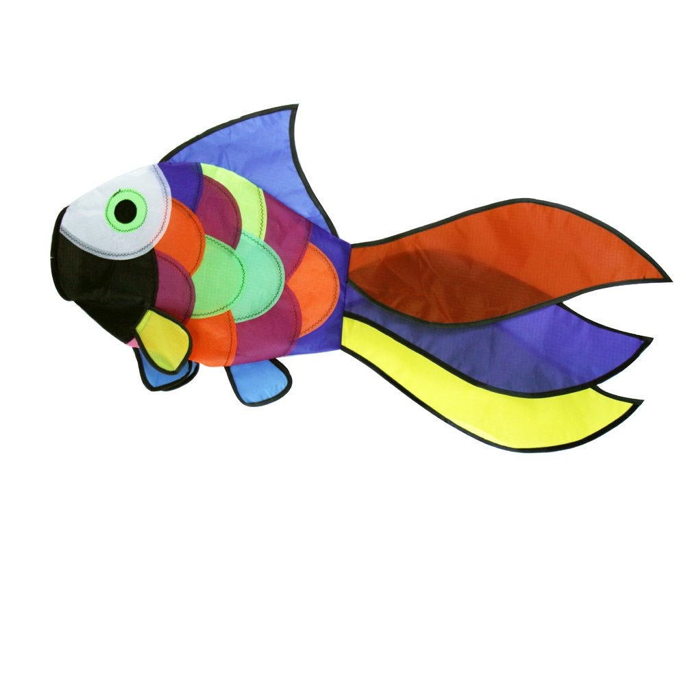 Rainbow Fish Windsock Spinner 32Inch Colorful Outdoor Decor gallery