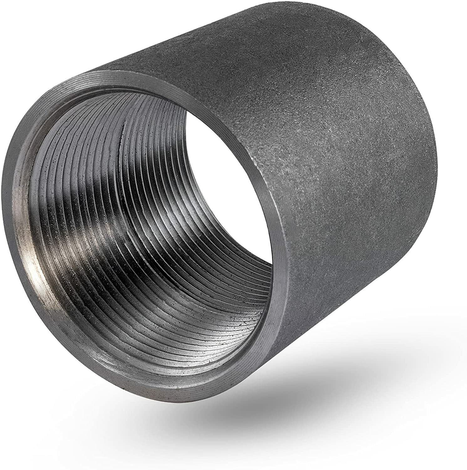 Straight Taper Tapped Black Coated Merchant Steel Coupling gallery