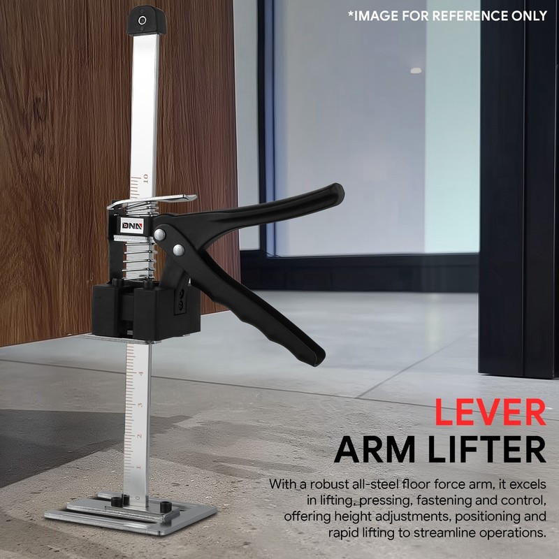 10in 440lbs Hand Jack 2X Lever Arm Lifter Labor Saving Handle Wall Tile Locator gallery