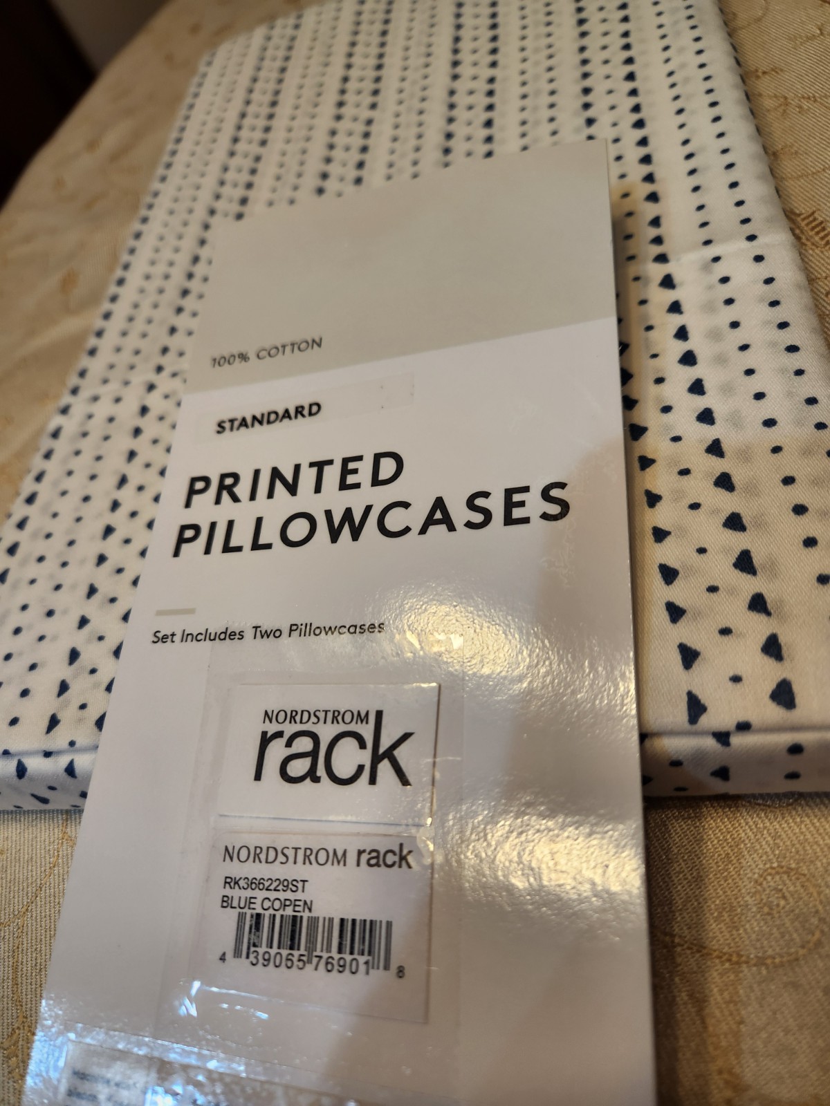 Nordstrom Rack Cotton Pillowcase Set Of 2 Standard Size New No Packaging gallery