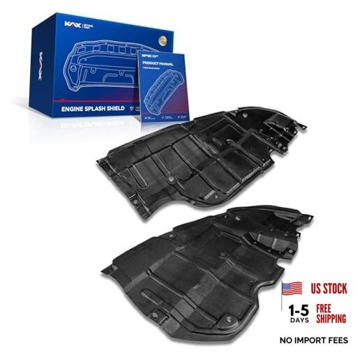 Engine Splash Shield Front Lower Under Cover Compatible LX1228105 LX1228106