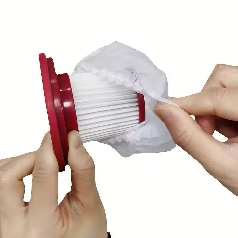 100× Disposable Vacuum Cleaner Filter Mesh Elastic Non-Woven Fabric Filter Cover gallery