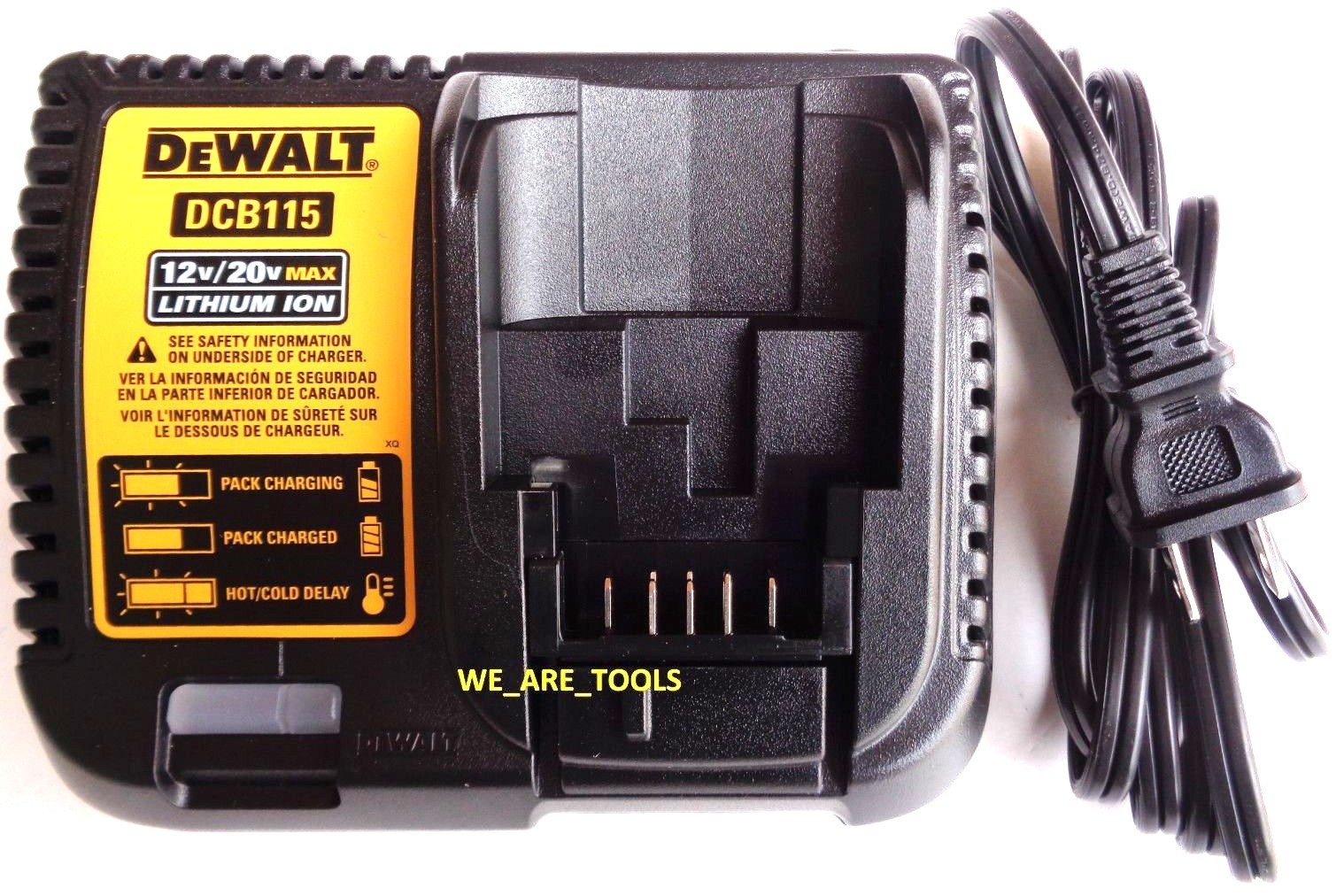 Dewalt RAPID DCB115 12-20V MAX FAST Battery Charger, Fr Drill 20 volt gallery