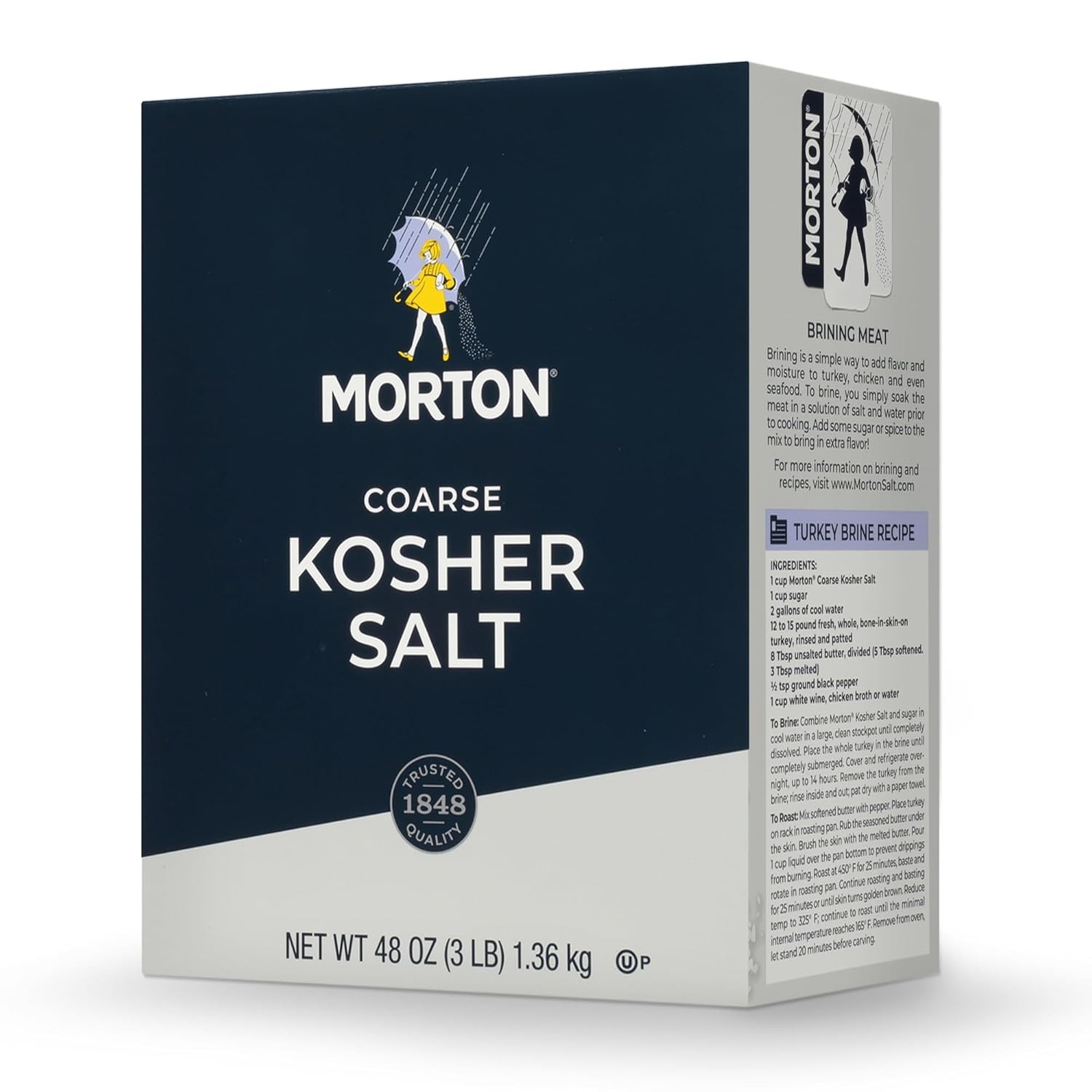 Morton, Salt Kosher, 48 Ounce gallery