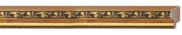 16x18 Frame Black & Gold Solid Wood Picture Frame Width 1.125 Inches | Interior gallery