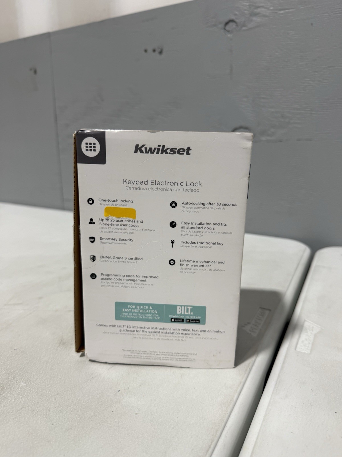 Kwikset Powerbolt 250 10-Button Keypad Satin Nickel Transitional Electronic gallery