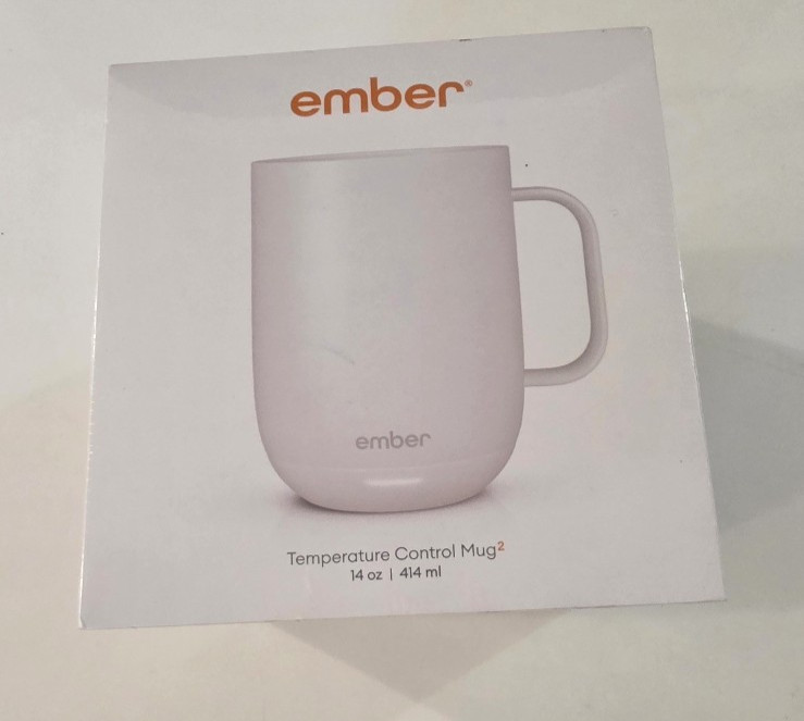 Ember Temperature Smart Mug 2 14 oz White App Control Heated Coffee Cup "SEALED" gallery