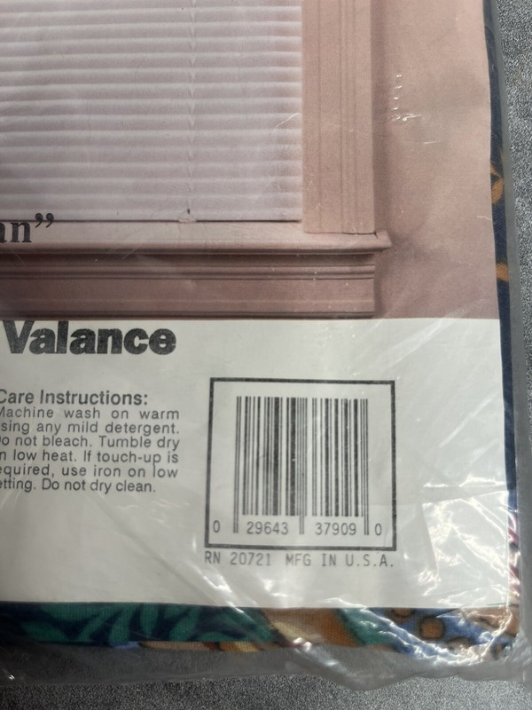 Vintage Balloon Valance Susan Polyester Cotton Blend gallery