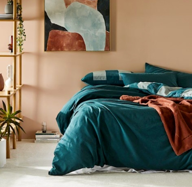 H R Super Soft Brushed Flannelette King Quilt Cover Set BNIP RRP $279.99 gallery