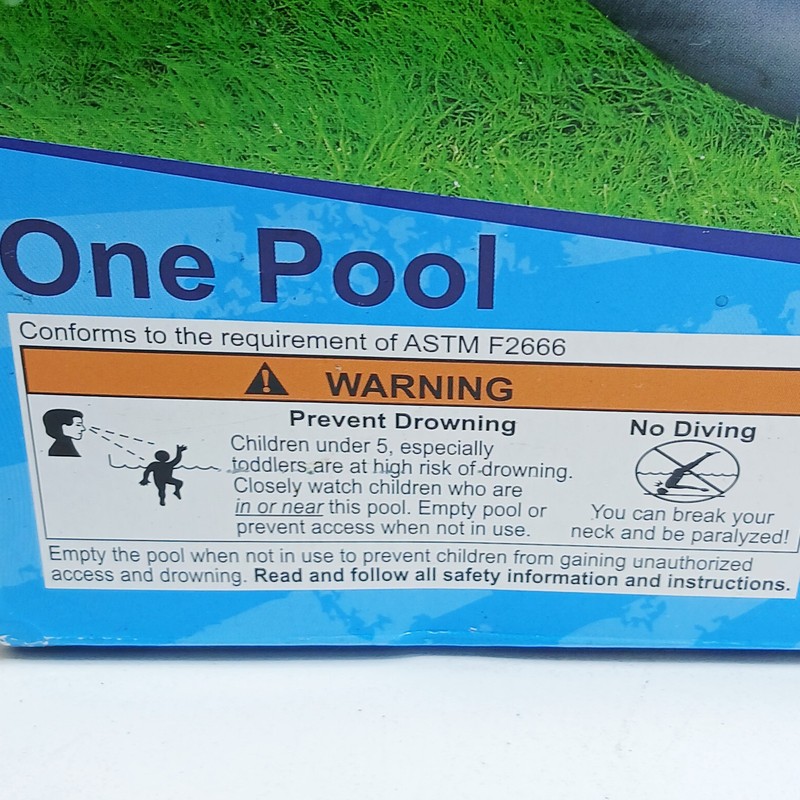 Splash Time Fun Pool Pad Wading Pool 60in X 15in H2O Go Underwater Adventure gallery