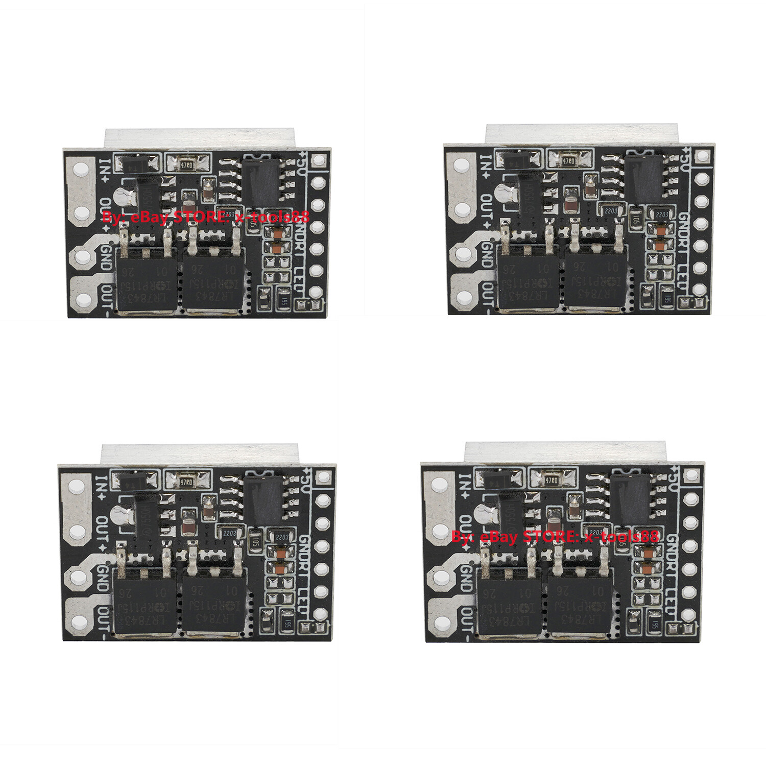 4x 70A High Power BMS Discharge Protection PCB For 18v/20v MAX Battery Output gallery