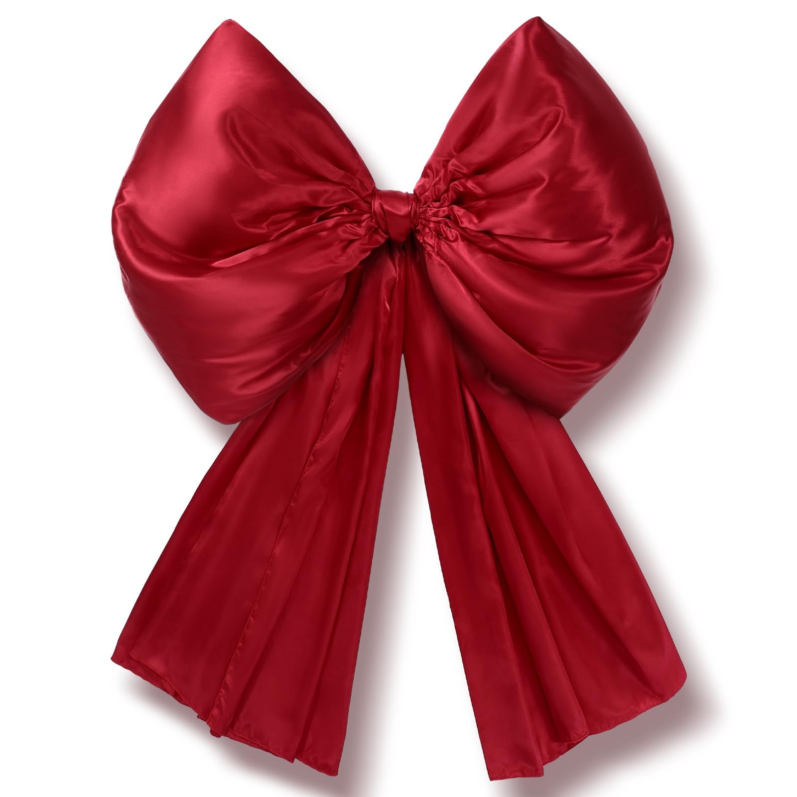 32x41 Inches Christmas Extra Large Satin Bows Giant Tree Topper Red gallery