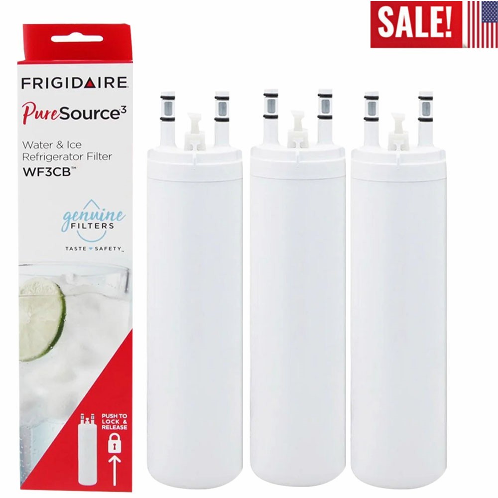 3 Pack Frigidaire WF3CB PureSource 3 Replacement Refrigerator Water Filter gallery