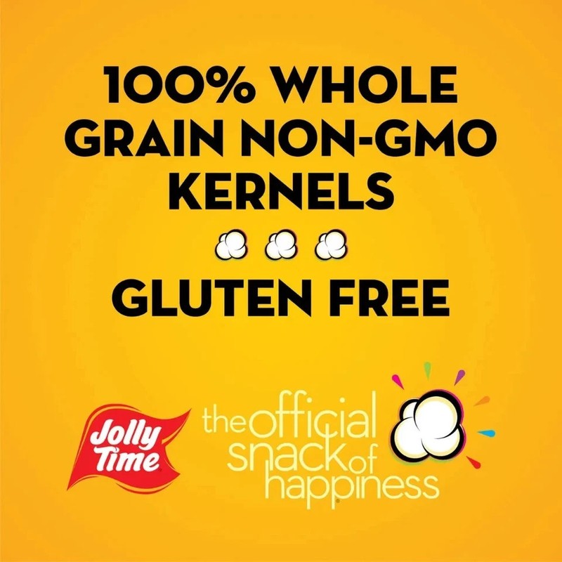 JOLLY TIME Kettle Corn Microwave Popcorn, 24 Ct (3 oz. Bags) Gluten-FREE gallery