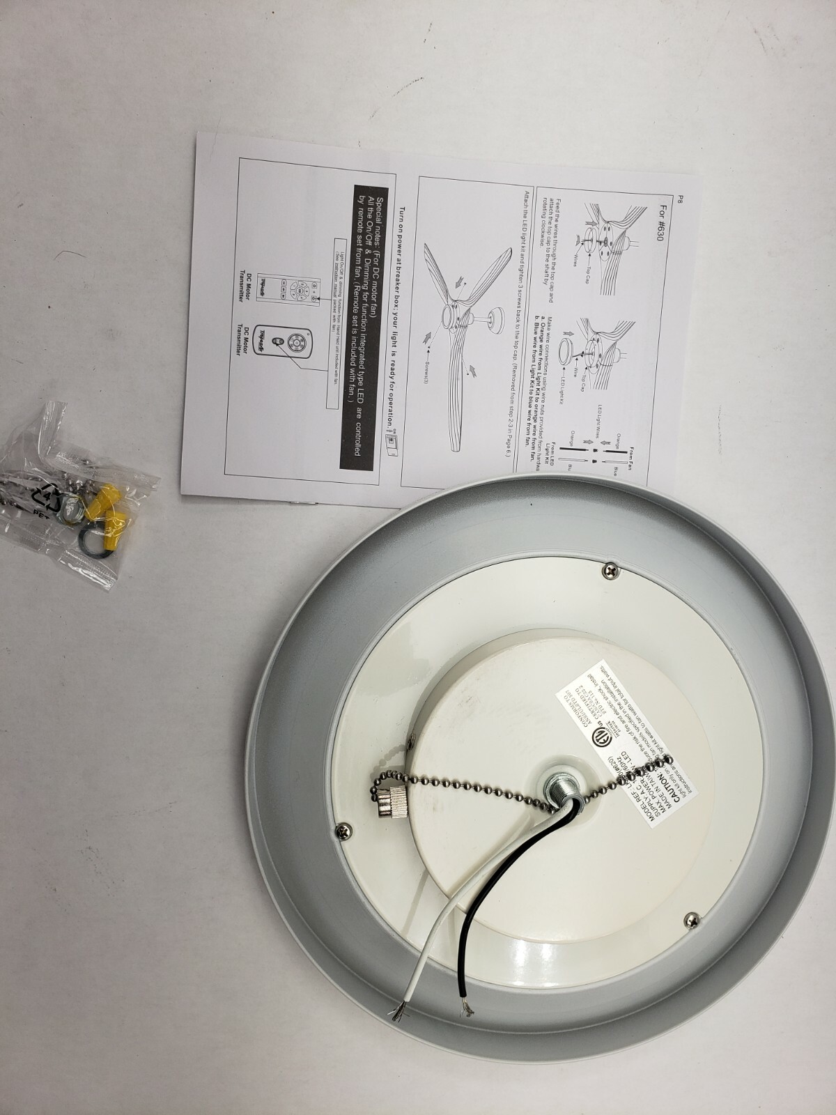 TROPOSAIR LIGHT KIT LED 18 WATT LOW PROFILE CEILING FAN LIGHT KIT 620 gallery