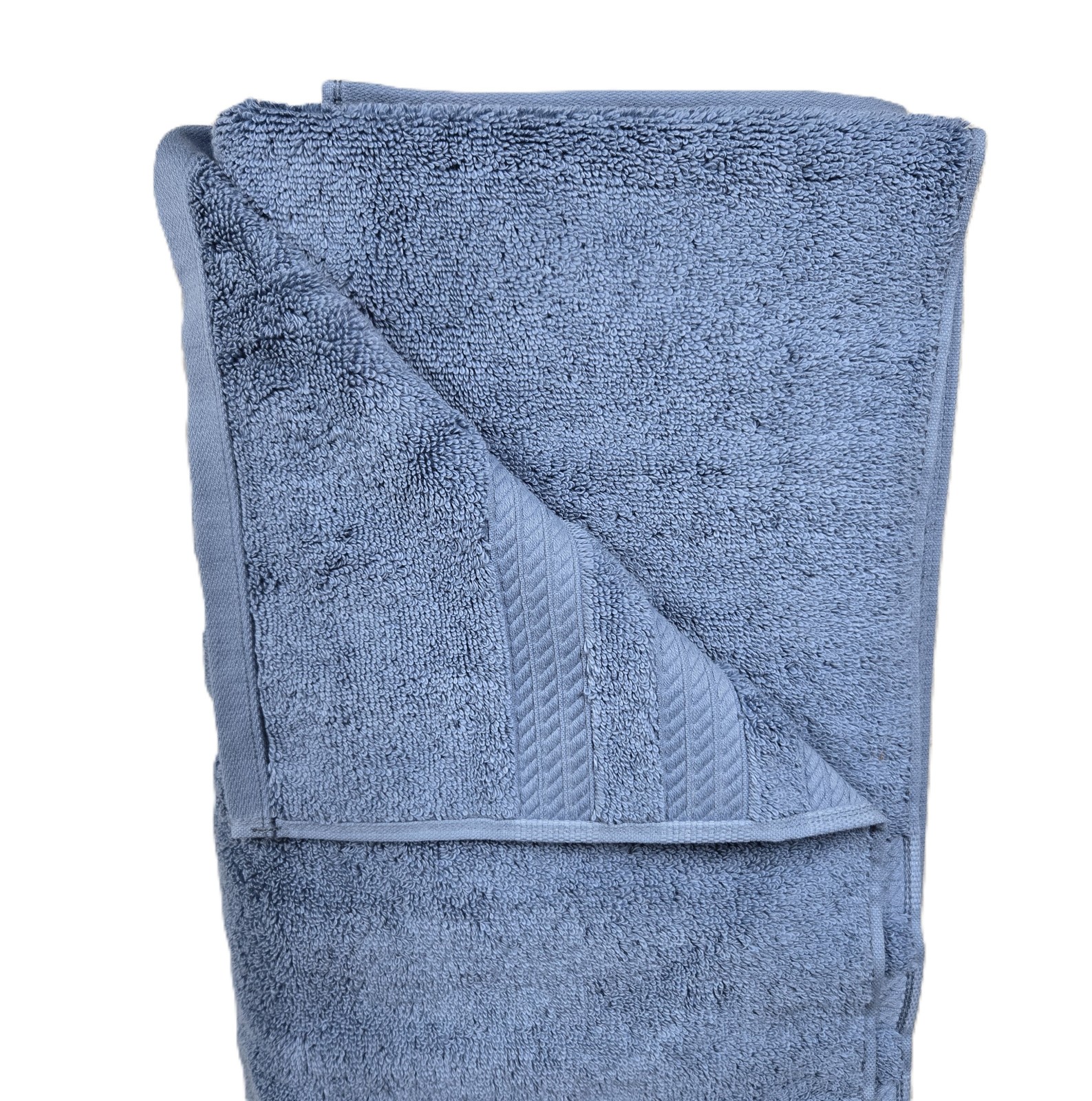 Hotel Premier Collection Oversized Bath Towel 30in X 58in FADED DENIM gallery