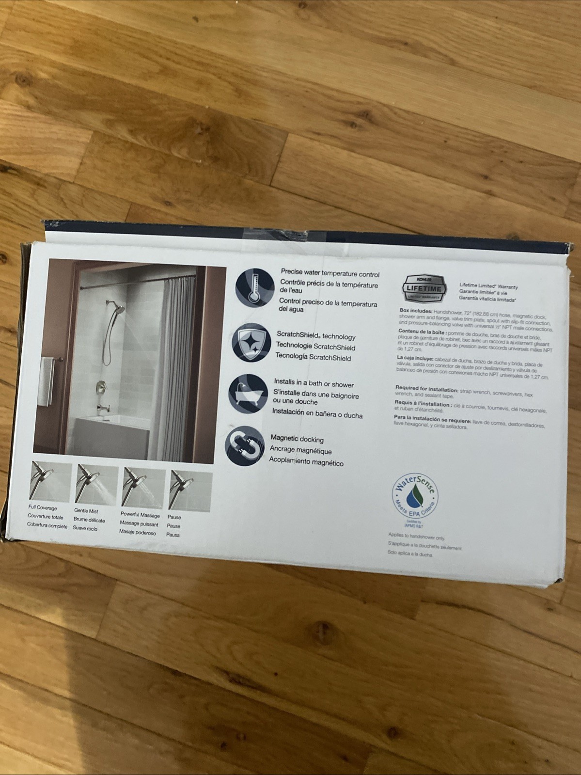 Kohler Rill Vibrant Polished Nickel 1-Handle Handheld Shower Set #R27955-4G-SN gallery