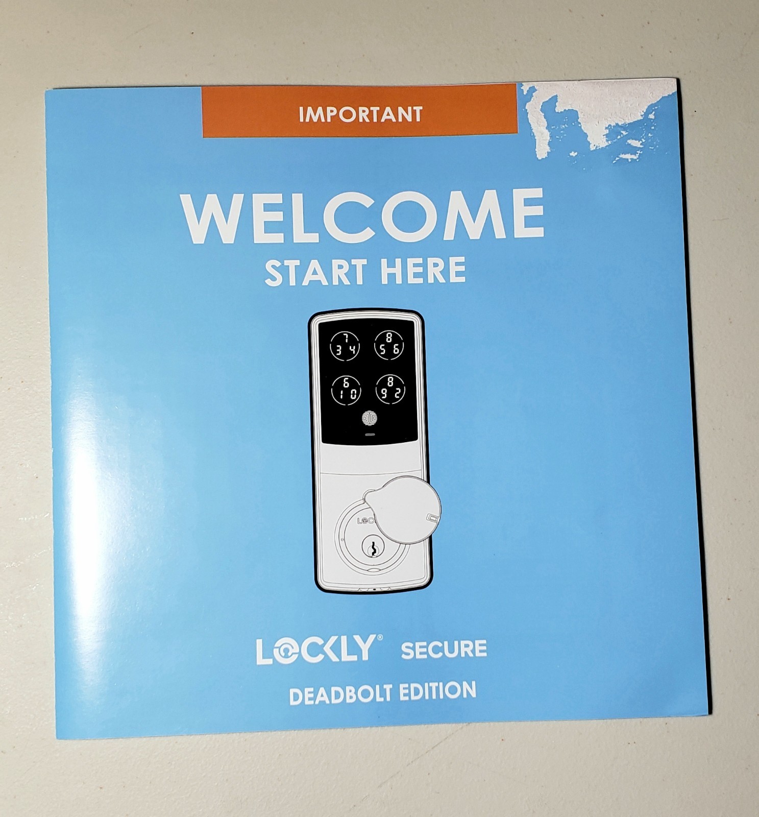 Lockly User Manual/ Welcome/ Installation Manual/ Template/ Secure Link Manual gallery