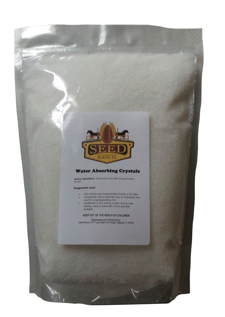 Soil Moist Water Absorbing Polymer Crystals - 1 Lb. gallery