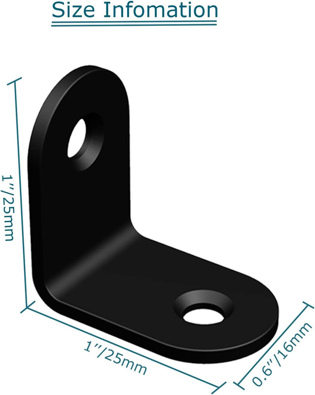Corner Brace, L Bracket, Corner Bracket,Stainless Steel Brackets,Small Angle Bra gallery