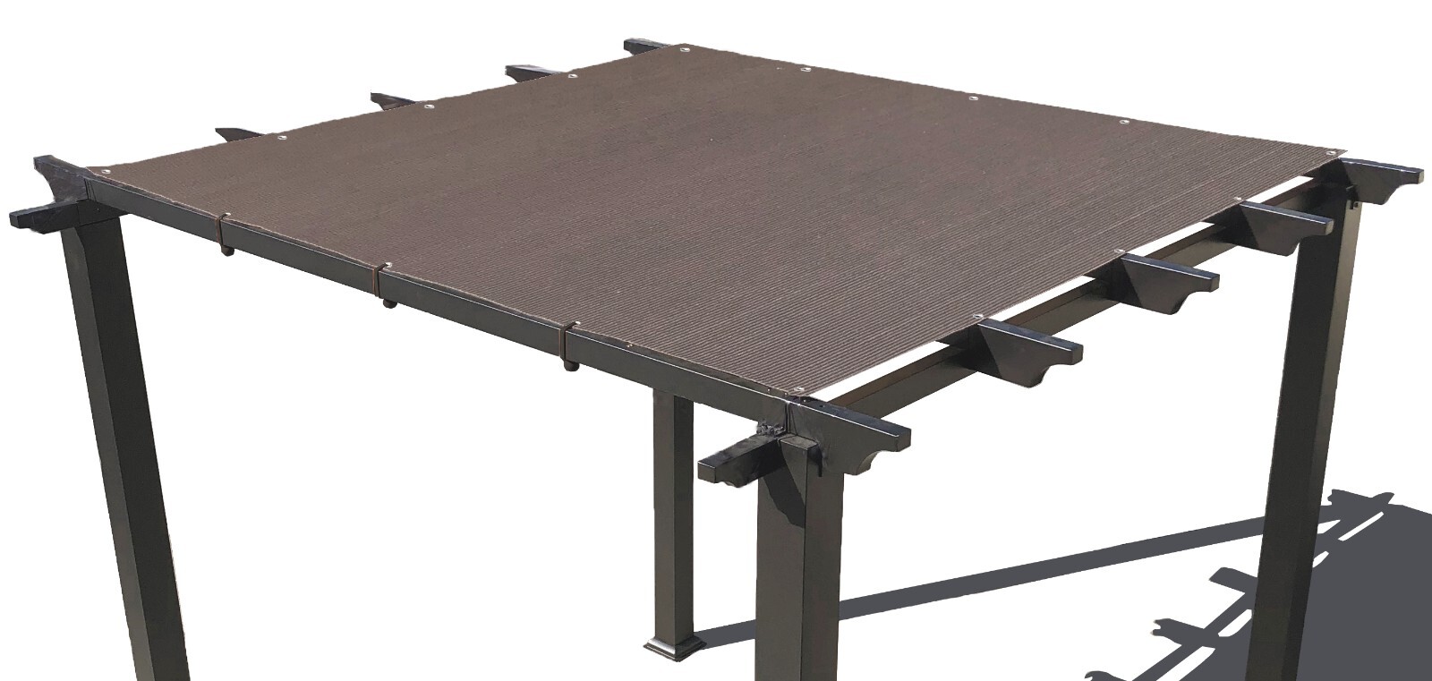 90% UV Breathable Pergola Sun Shade Privacy Cover Panel Patio Canopy w/ Grommet gallery