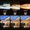 12V 24V COB LED Strip Light 528LEDs/m 10mm 5M 14W/M Flexible Tape Bar Room Decor gallery
