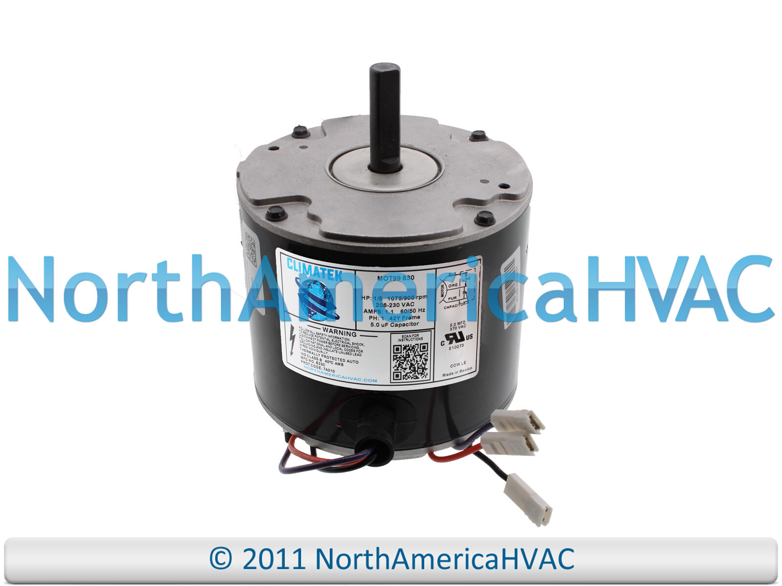 Climatek Condenser Fan Motor fits Lennox Armstrong Ducane 100483-44 100483-36 gallery