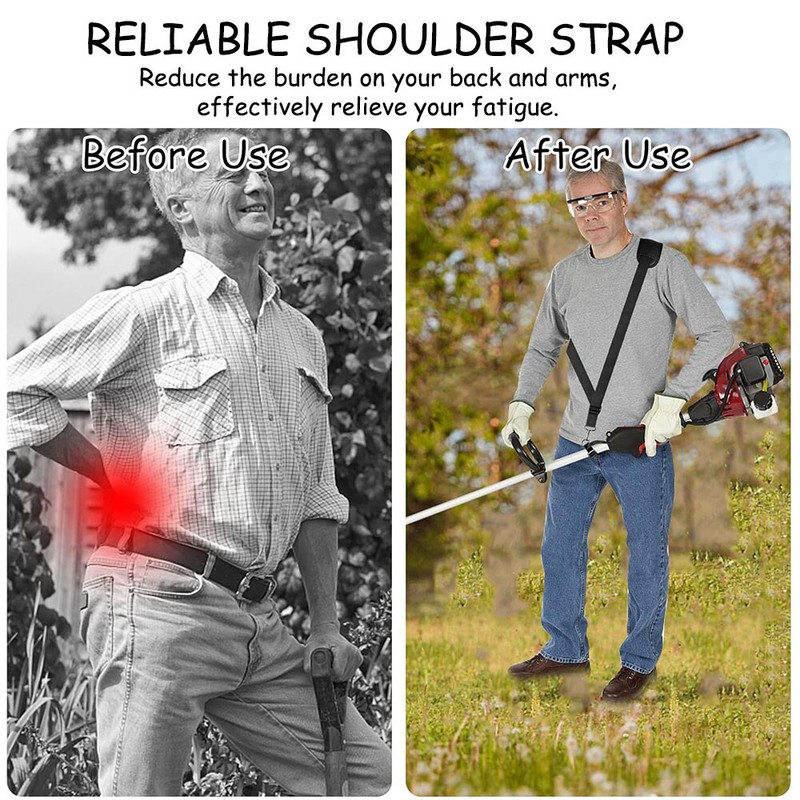 Universal Trimmer Shoulder Strap Adjustable Harness Belt for Weeder Leaf Blower gallery