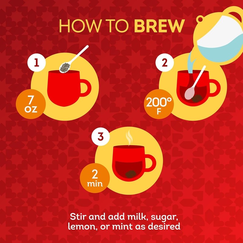 Red Label Tea | Loose Tea | | Black Tea | Indian Chai | Rich & Refreshing Fl... gallery