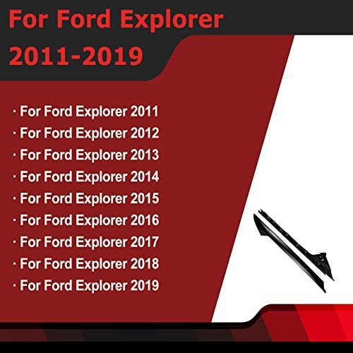 FEXON Front Driver Side Windshield Outer & Inner A Pillar Trim Left Driver Side gallery