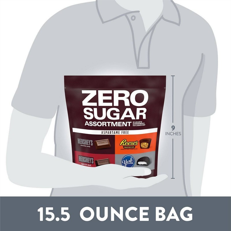 Hershey's Zero Sugar Assorted Bag Candy - 15.5oz gallery