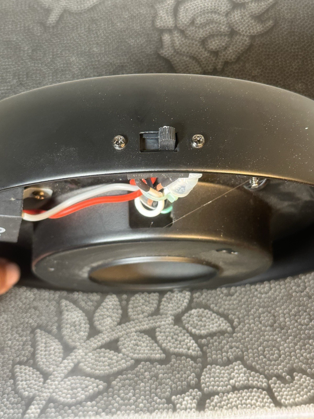 Ashby Park Ceiling Fan Replacement Light Kit Housing Pan Wiring & Capacitor gallery