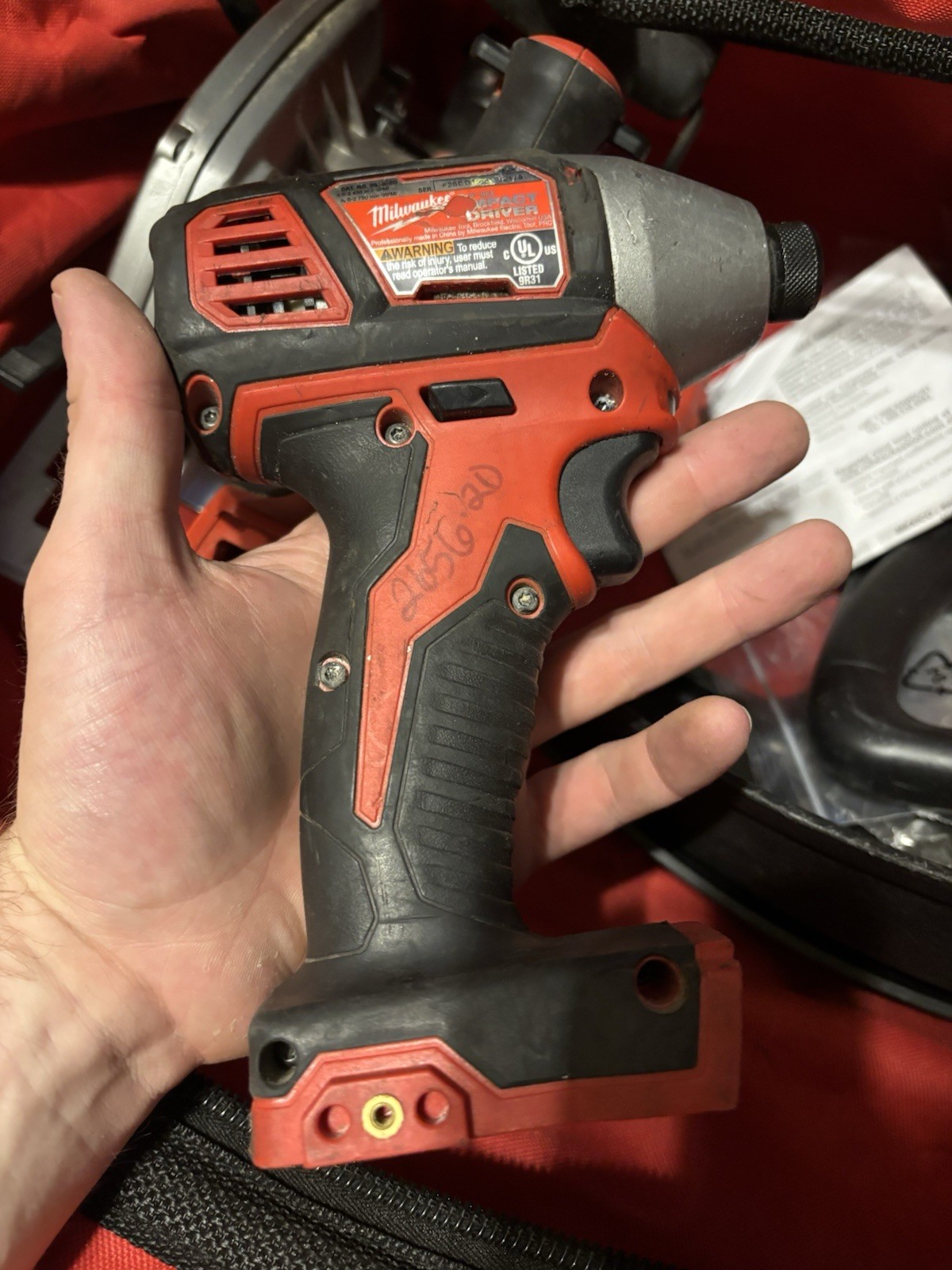 Milwaukee M18 18V 1/4in Hex Quick Change Impact Driver 2656-20 Tool Only gallery