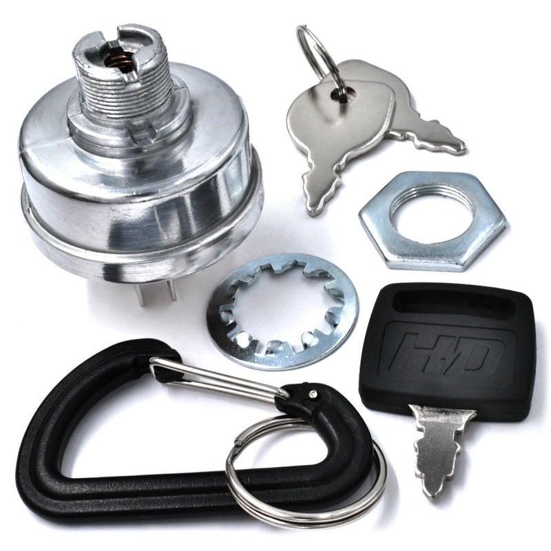 Starter Ignition Switch fits Snapper Simplicity 1686734SM w/3 KEYS & Carabiner gallery