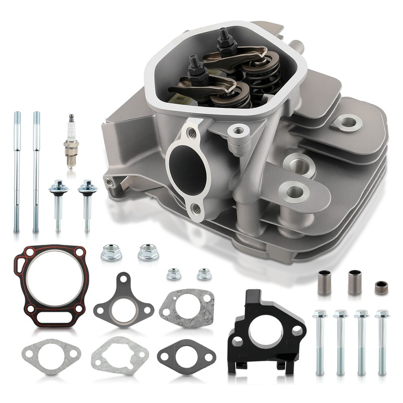 Fully Assembled Engine Cylinder Head w/ Gasket for Honda GX390 13HP GX340 11HP gallery