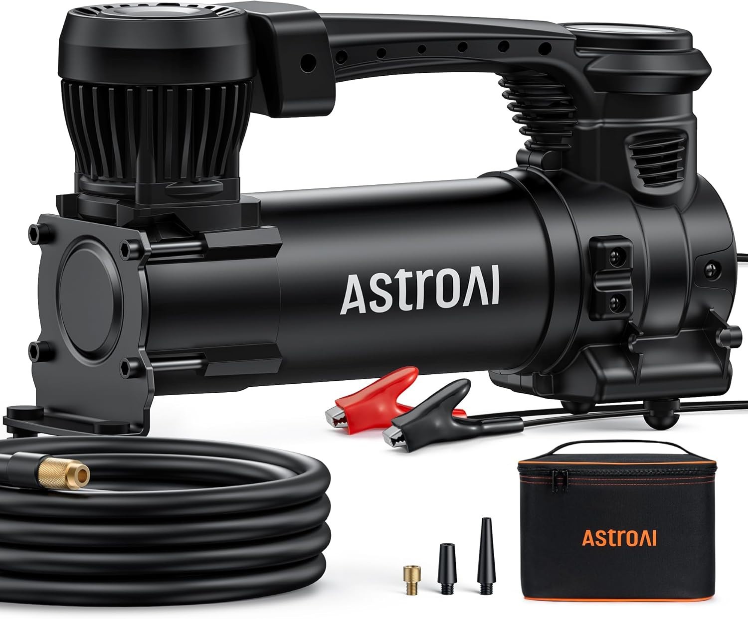 AstroAI T3 Heavy-Duty Air Compressor 12V Portable Offroad Air Compressor NEW gallery