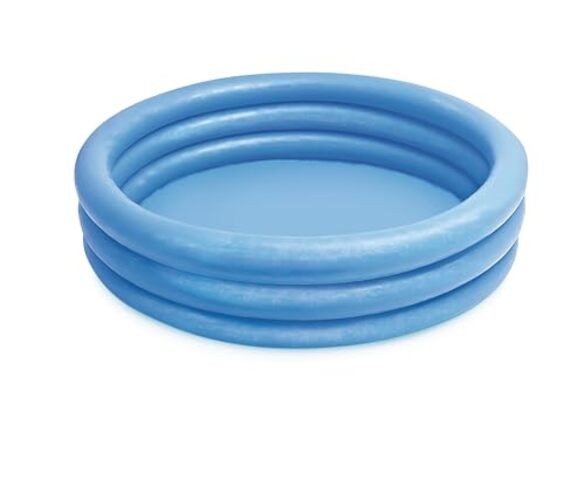 INTEX 59416EP Crystal Blue Inflatable Kiddie Swimming Pool 45in x 10in gallery