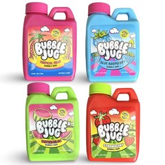 Bubble Jug Bubble Gum Variety Pack – Blue Raspberry, Watermelon, Strawberry & Tr