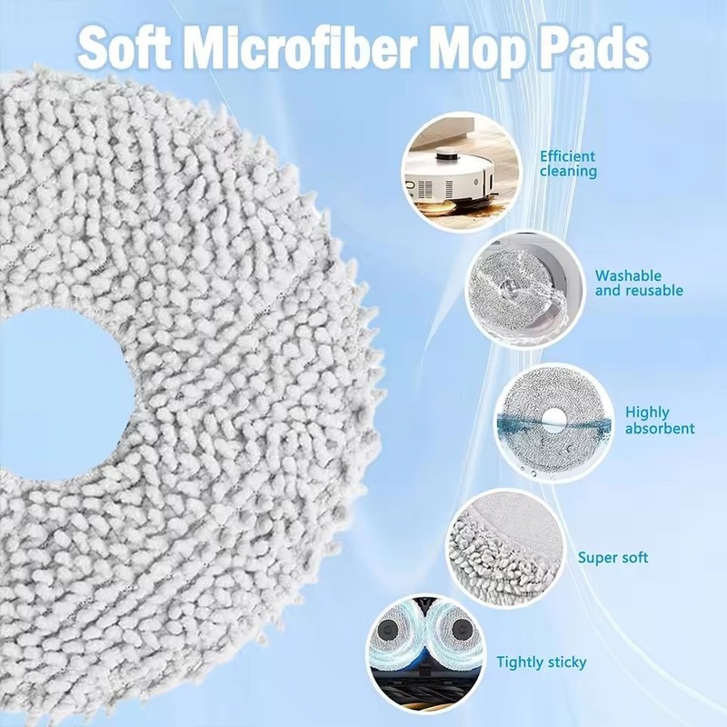 Main Side Brush/Filter/Dust Bin/Mop/Bracket For Dreame L40s Pro Ultra/L40s Ultra gallery