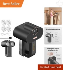 Versatile Fabric Shaver with 6 Replaceable Blades & Fast Cleaning Design