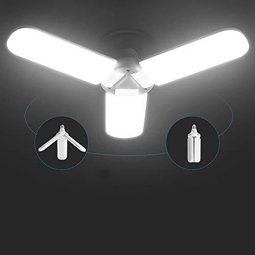 Strong Triburst Multi-Directional 6000 Lumen Super Bright LED Garage Light gallery