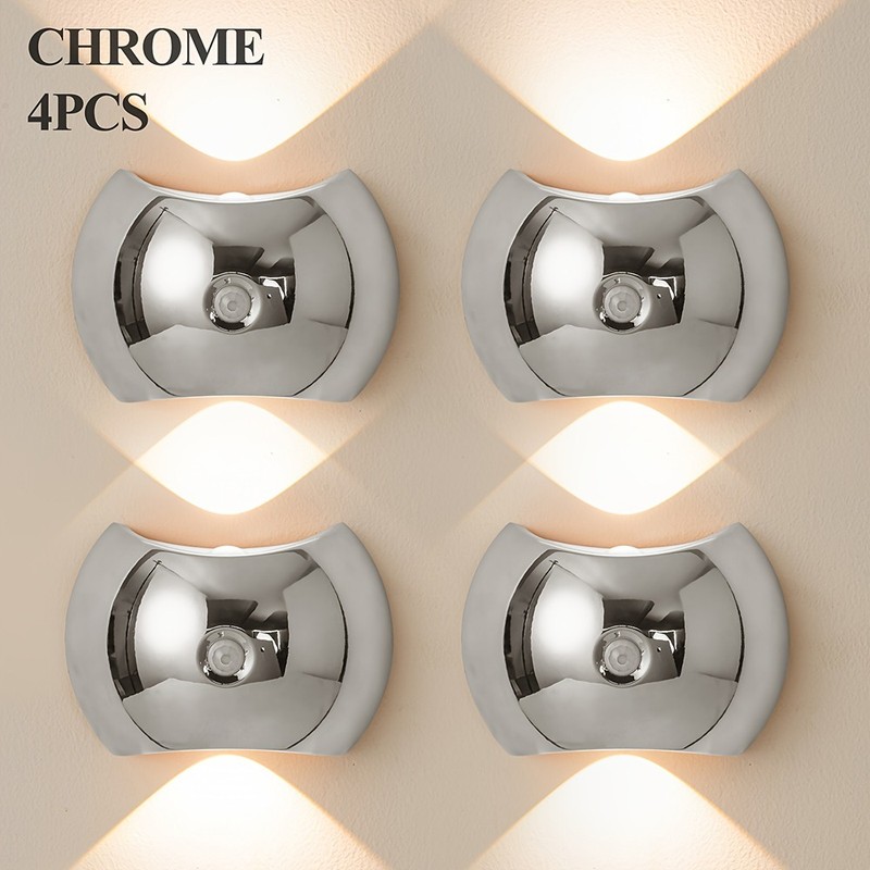 Up & Down Light Source Wall Sconces with Motion Sensor, Cordless LED Wall Light gallery